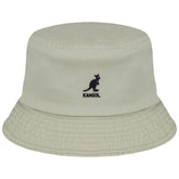 Kangol Washed Bucket Hat - Khaki/S Khaki, Small